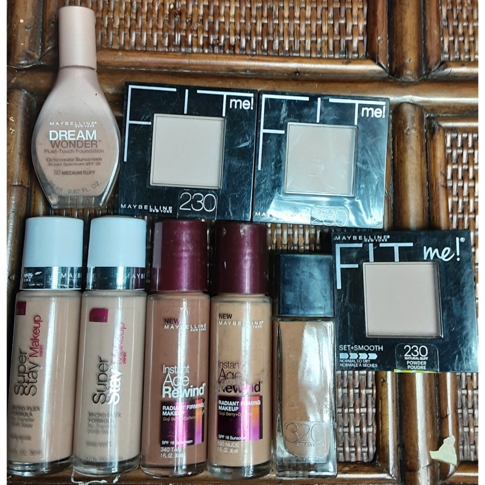 Bulk Bundle Maybelline Cosmetics Reseller Lot-004